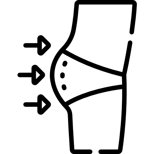 Butt medical assistance aesthetic surgery icon