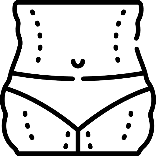 Liposuction surgery weight loss thinner icon