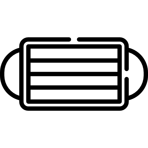 Mask antiviral dentist surgeon icon