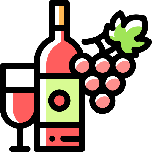 Wine wine cellar alcoholic drinks wine bottle icon