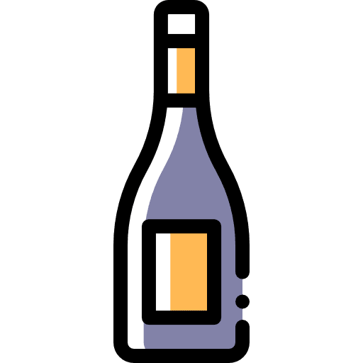 Wine bottle alcohol wine bottle alcoholic drinks icon