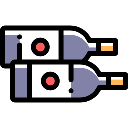 Wine celebration alcoholic drinks beverage icon