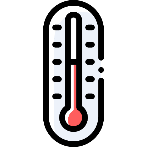 Thermometer celsius temperature fahrenheit icon