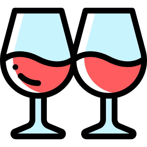 Wine wine food and restaurant winery icon