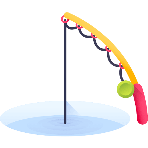 Fishing fish hobbies and free time fishing icon