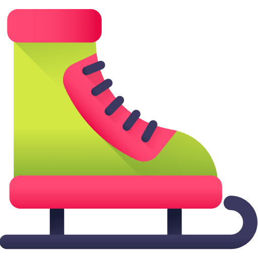 Ice skate equipment sports sports and competition icon