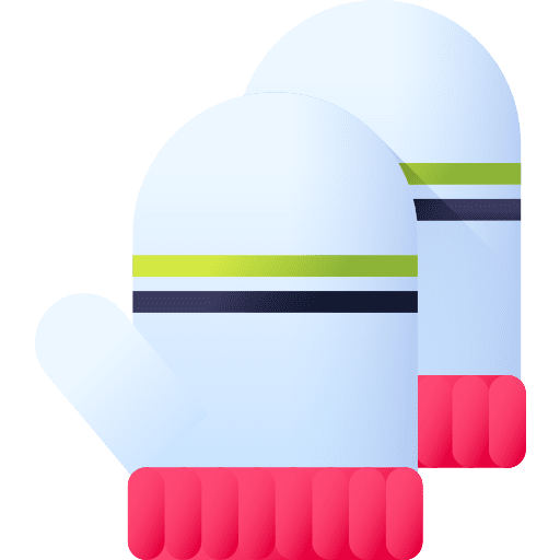 Mittens christmas clothing mitten icon