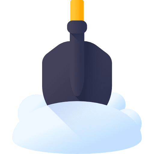 Shovel tool home repair construction icon