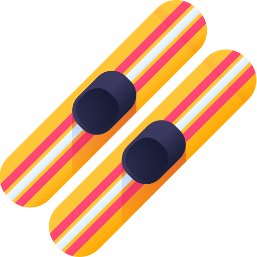 Ski winter season winter ski icon