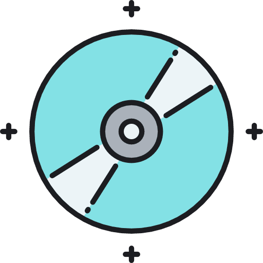 Blu ray quality electronics dvd icon