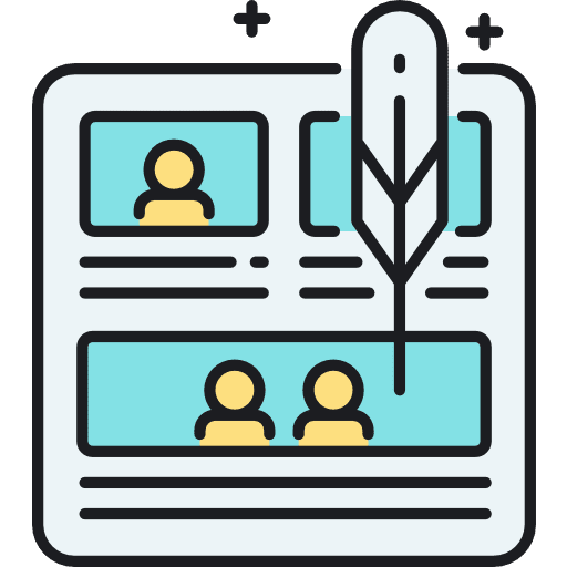 Storyboard art and design browser storyboard icon