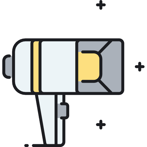 Loudspeaker announcer marketing promotion icon