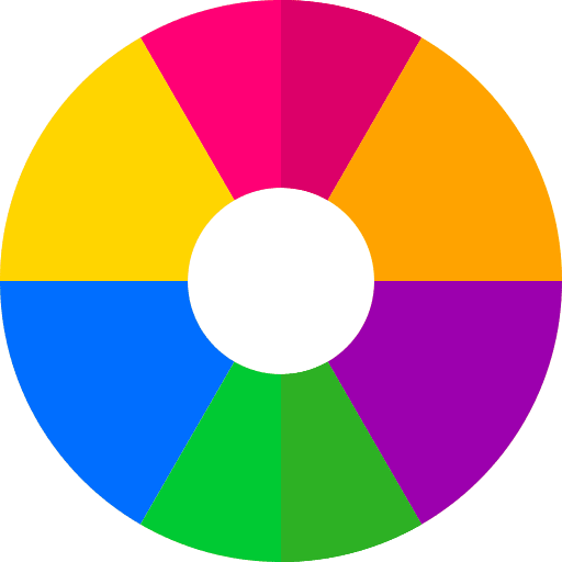 Color wheel colour choose colors icon