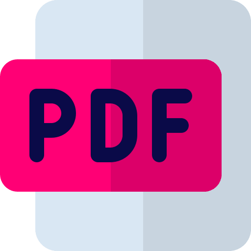 Pdf files file format file formats icon
