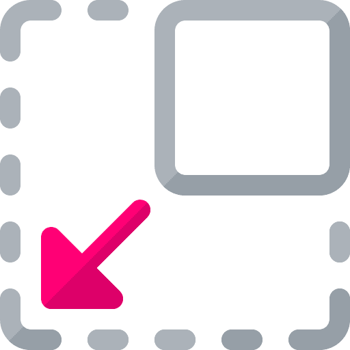 Resize expand arrows transform icon