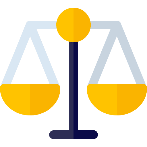 Balance justice balance justice scale icon