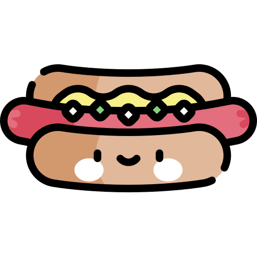 Hotdog hotdog sandwich food fast food icon