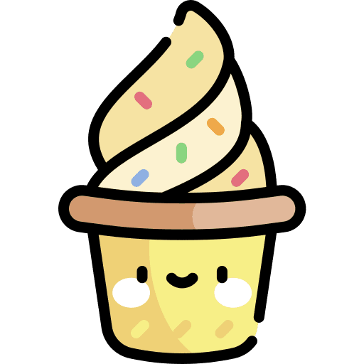Ice cream sweet ice cream cone icon