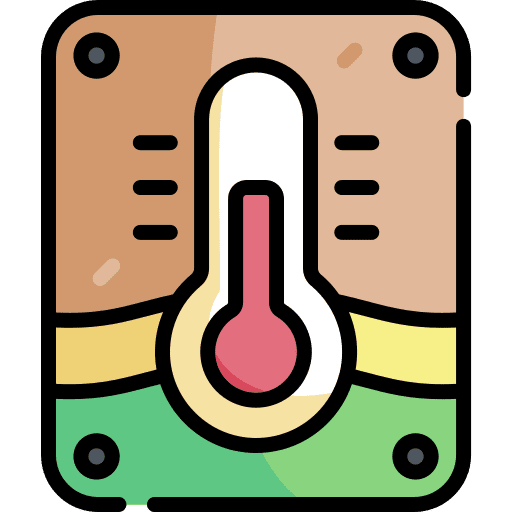 Thermometer weather degrees thermometer icon