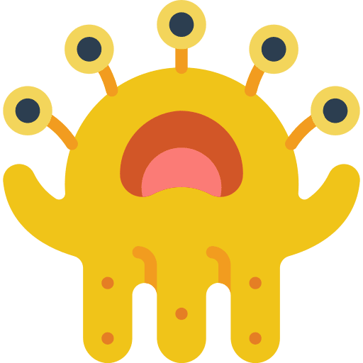 Alien nature miscellaneous science fiction icon