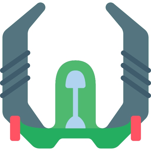 Space ship miscellaneous science fiction ufo icon