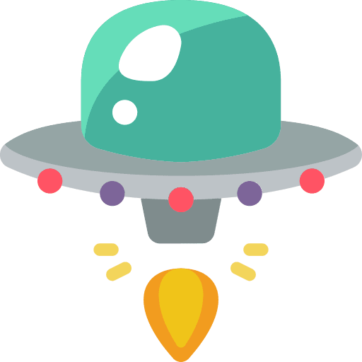 Space ship ovni miscellaneous space icon