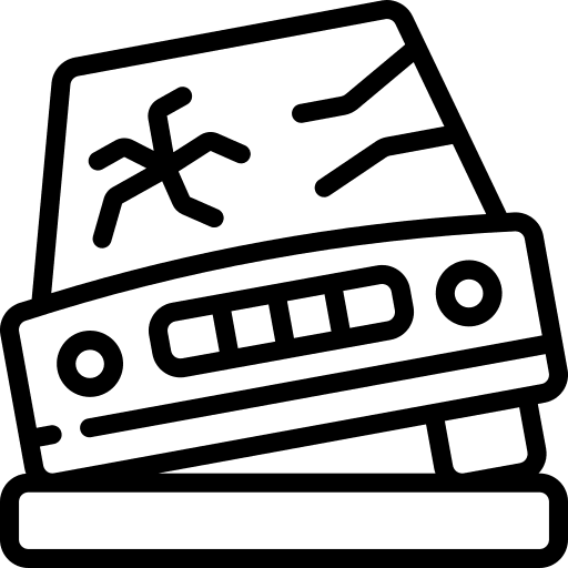 Crash crash smoke broken car icon