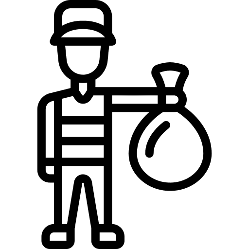 Bin trash recycle bag bin icon