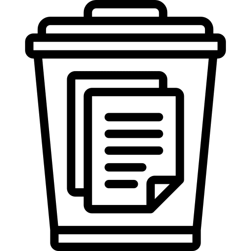 Recycle bin paper bin ecology and environment recycle bin icon