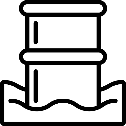 Waste waste nuclear ecology and environment icon