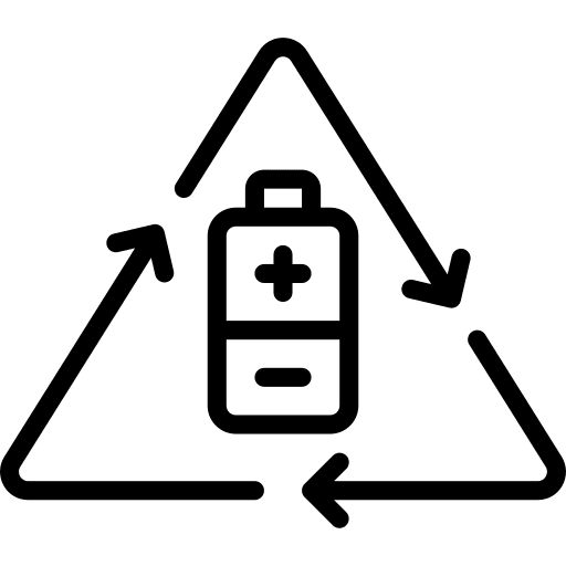 Batteries environment ecology vehicle icon
