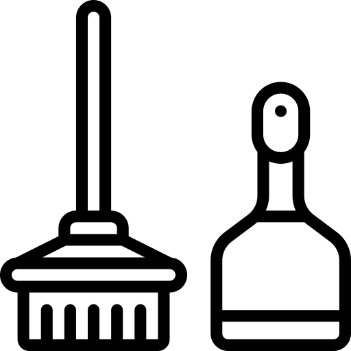 Brush ecology and environment cleaner dustpan icon