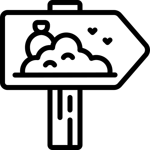 Landfill pollution garbage contamination icon