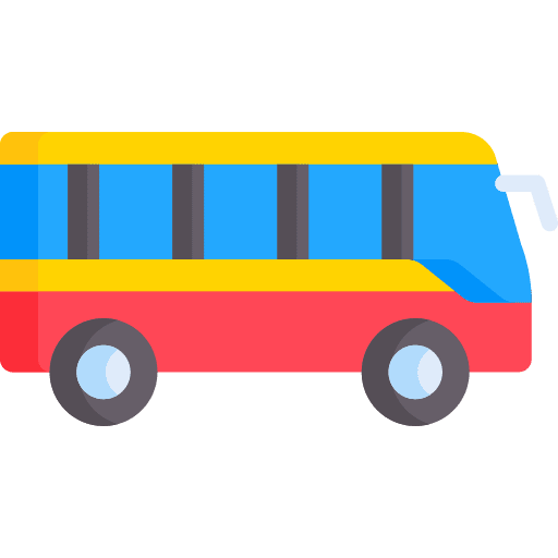 School bus truck school vehicle icon