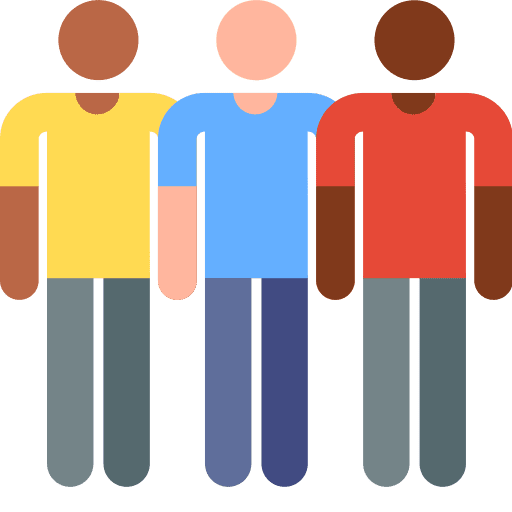Teamwork group humanpictos people icon