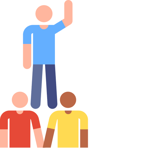 Teamwork group men teamwork icon