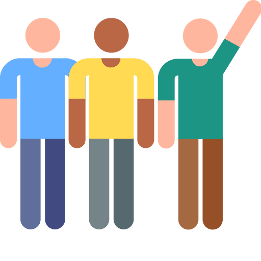 Teamwork group teamwork people icon