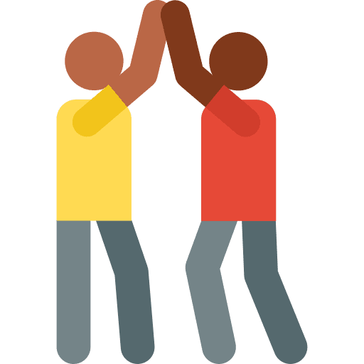 Teamwork humanpictos men teamwork icon