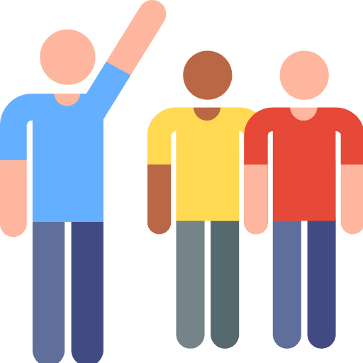 Teamwork humanpictos personnel men icon