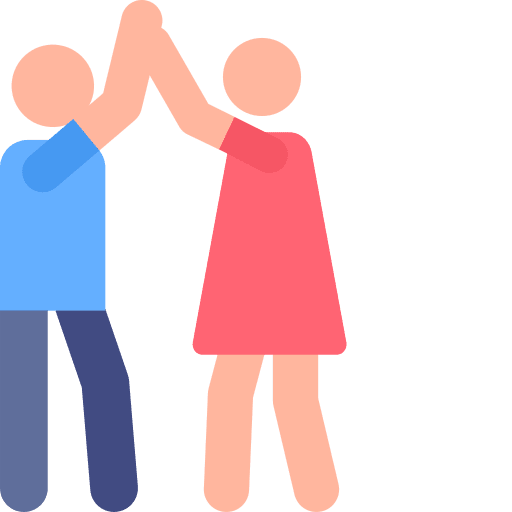 Teamwork man teamwork people icon