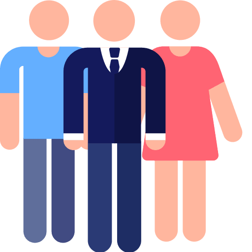 Teamwork people woman group icon