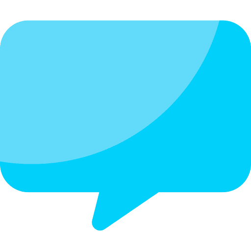 Speech bubble bubble communication talking icon