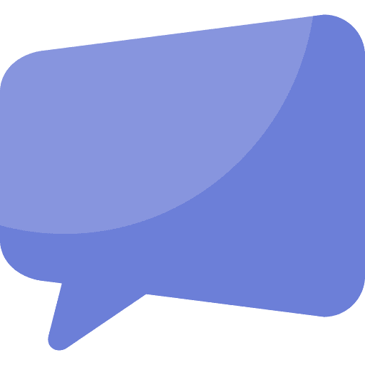 Speech bubble communications message talking icon