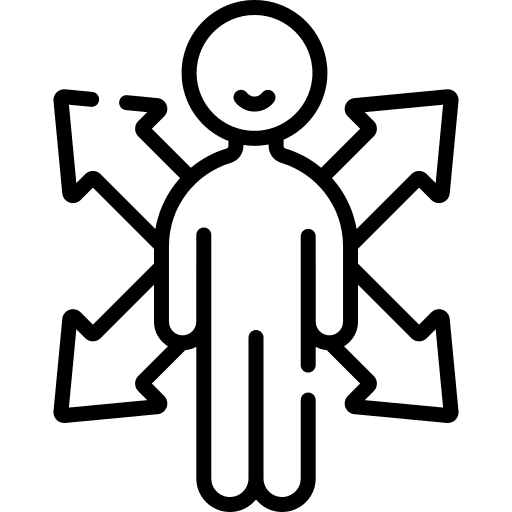 Expand expand capacity growth icon