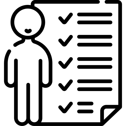 Skills cv list criteria icon