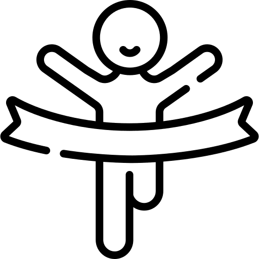 Winner group winning business and finance icon