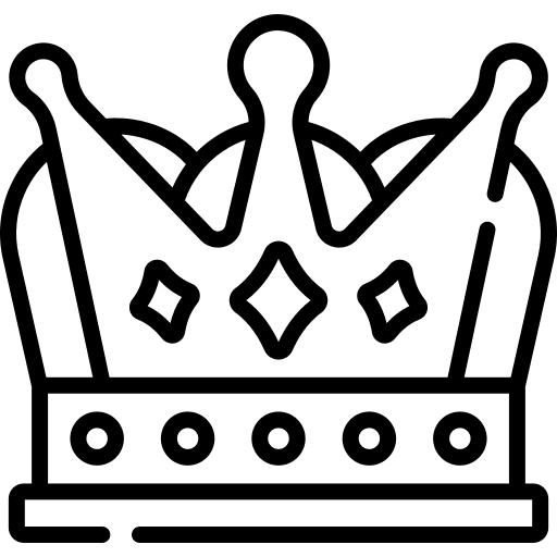 Crown fashion king crown icon