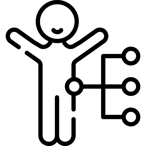 Structure hierarchical structure boss people icon