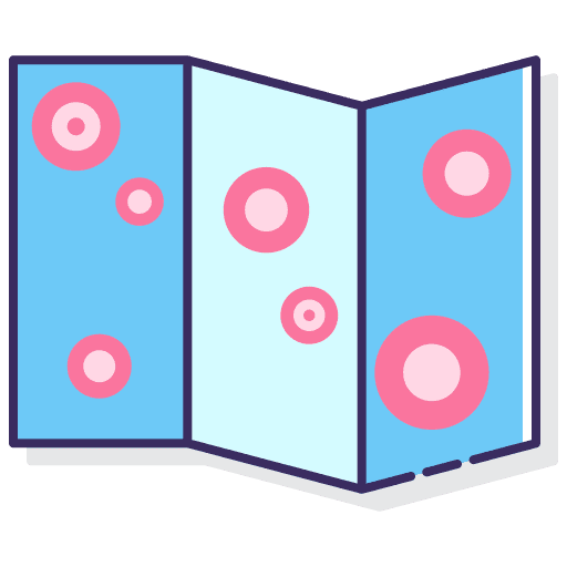 Heatmap analytics computer graphic icon