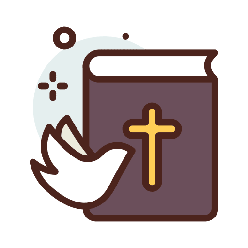 Dove book cross holy icon
